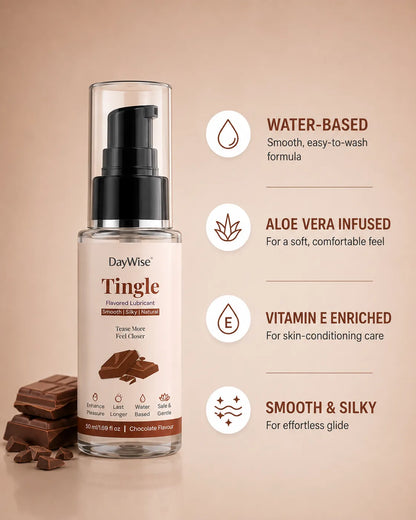 Tingle Chocolate Flavoured Water Based Lubricant